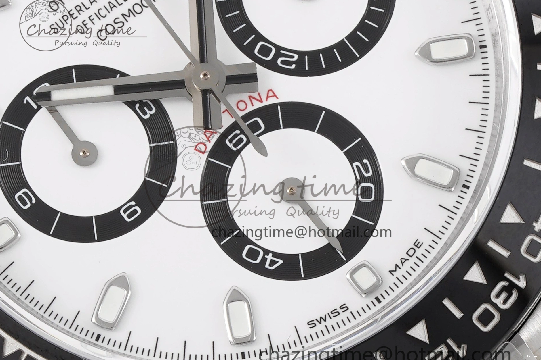 MiroTime 0108 Stretchable Daytona 116500 KING 1:1 Best Edition White Dial on SS Bracelet SH 1911